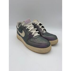 Nike Air Force 1 07 LV8 Iridescent Anthracite Stealth 823511-500 Mens Size 12
